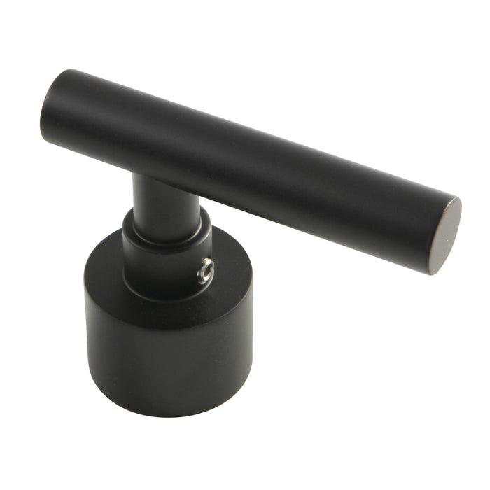 Kingston Manhattan FSCH8920CML Brass Lever Handle, Matte Black