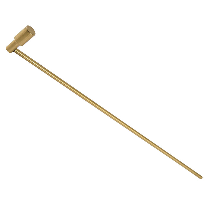 Kingston NuvoFusion FSCPR8923 Brass Pop-Up Rod, Brushed Brass