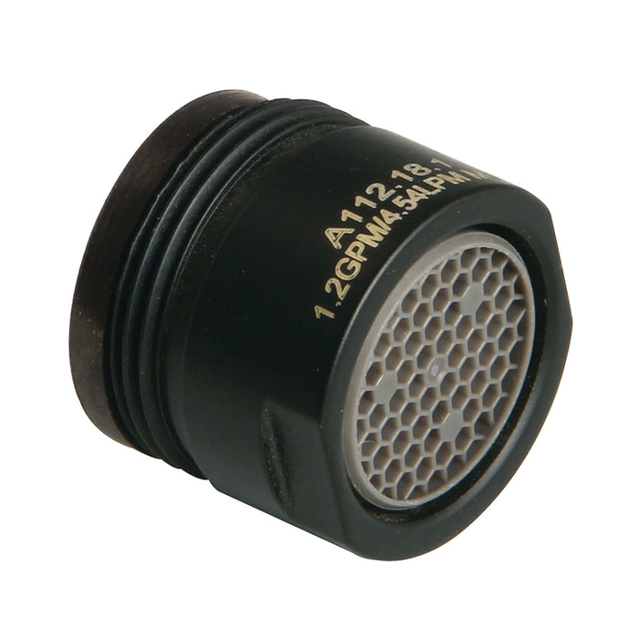 Kingston Cal Green G12LSSA8410 1.2 GPM Male Aerator, Matte Black