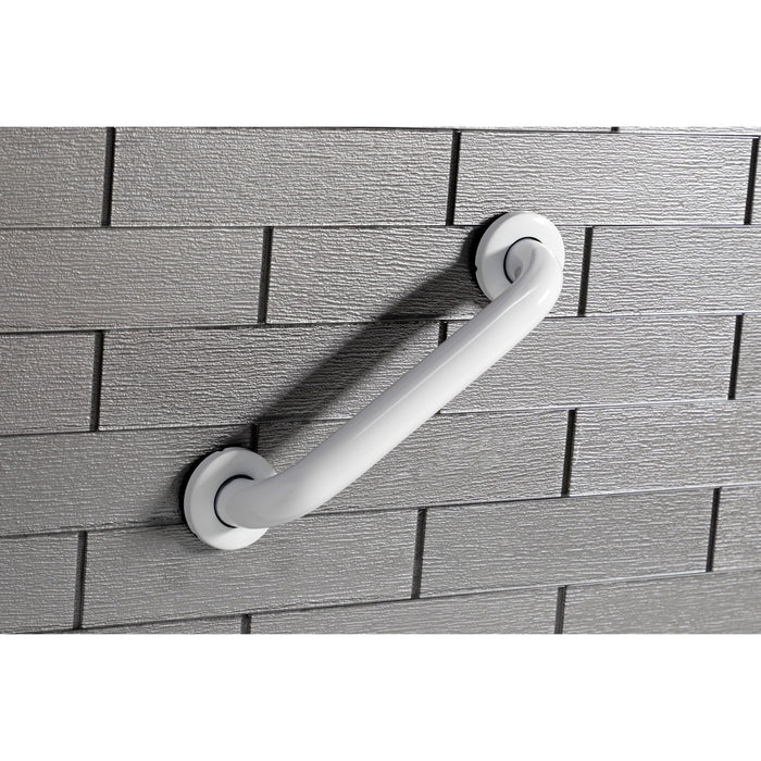 Kingston Tulare GB1212CSW - Made To Match 12-Inch x 1-1/2-Inch O.D. Stainless Steel ADA Grab Bar, White