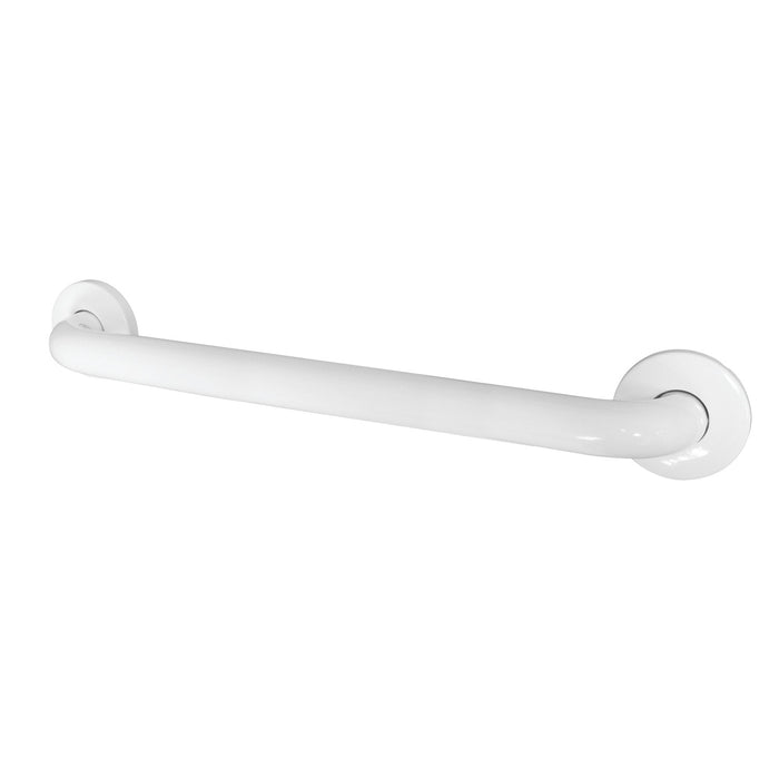 Kingston Tulare GB1424CSW - Made To Match 24-Inch x 1-1/4-Inch O.D. Stainless Steel ADA Grab Bar, White