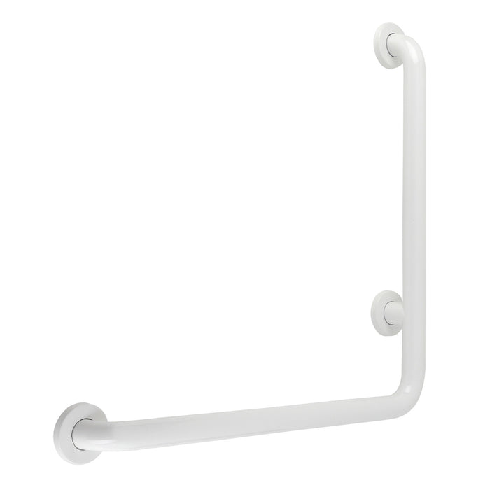 Made To Match Thrive In Place GBL1224CSLW 24-Inch X 24-Inch L-Shaped Grab Bar, 1-1/2 Inch O.D, Left Hand, White