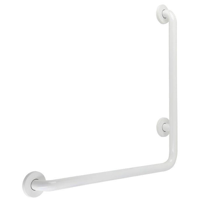 Made To Match Thrive In Place GBL1424CSLW 24-Inch X 24-Inch L-Shaped Grab Bar, 1-1/4 Inch O.D, Left Hand, White