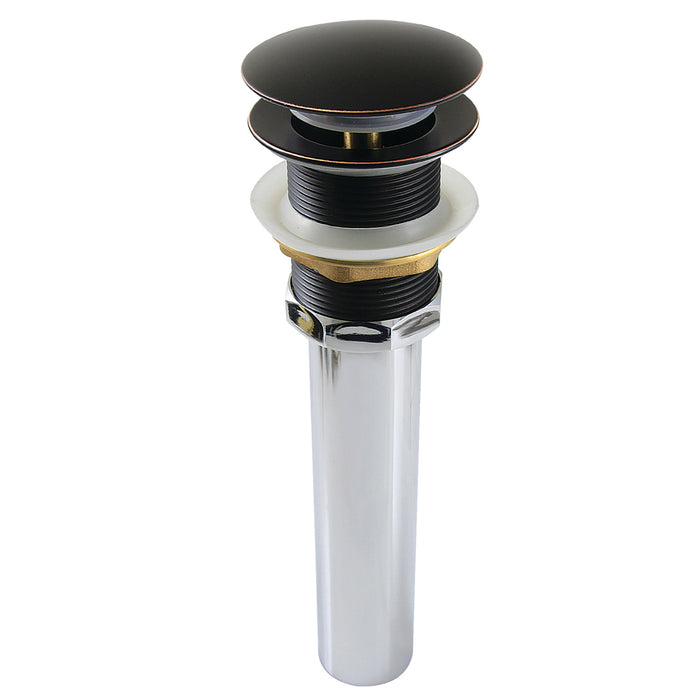 Kingston Sona GCL112NB - Trimscape Brass Pop Up Drain for Cast Iron Utility Sink, Naples Bronze