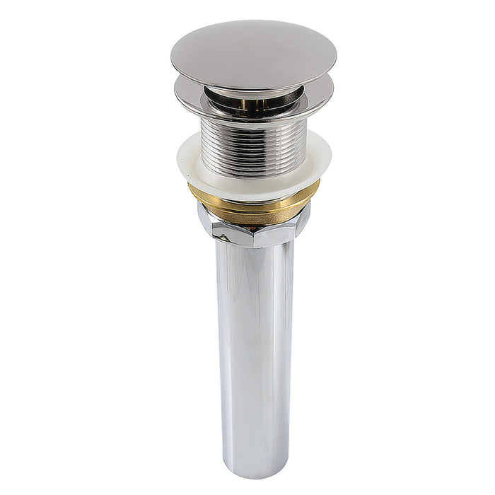 Kingston Sona GCL112PN - Trimscape Brass Pop Up Drain for Cast Iron Utility Sink, Polished Nickel