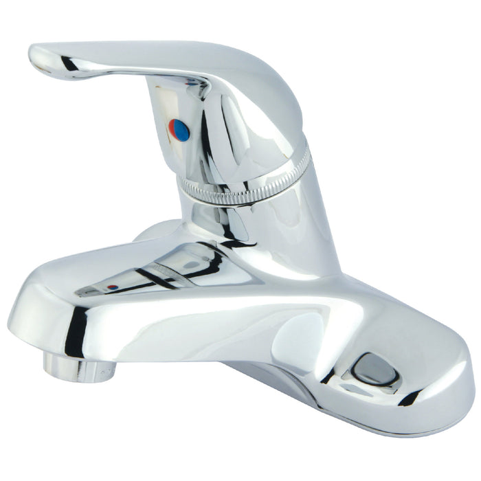 Kingston Tulare GKB541LP - Chatham Single-Handle 3-Hole Deck Mount 4-Inch Centerset Bathroom Faucet, Polished Chrome