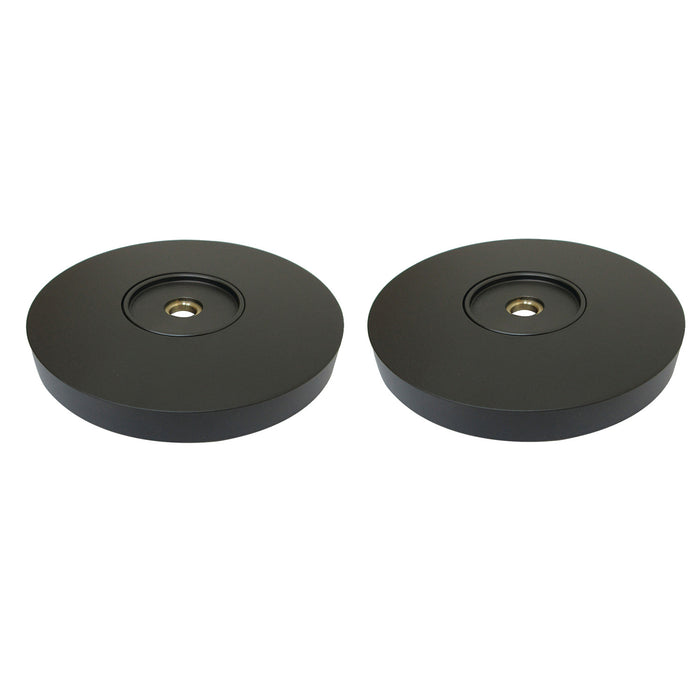 Kingston Sona GLDRF814125 - Silver Sage 1-1/4-Inch Brass Grab Bar Flange (1 Pair), Oil Rubbed Bronze