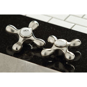 Kingston Tulare GS1248AX - Heritage Double-Handle 2-Hole Wall-Mount Pr