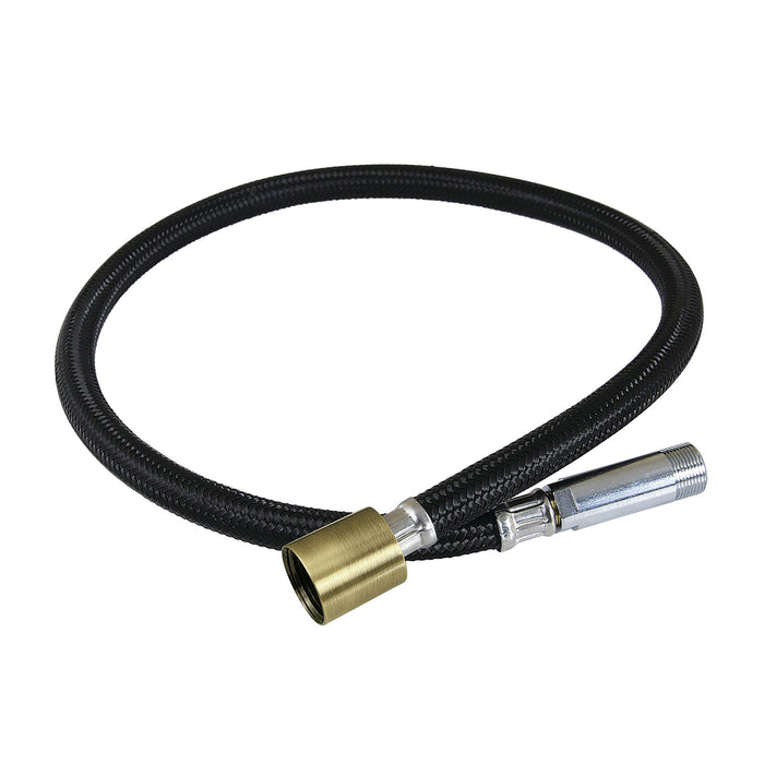 Kingston GSSPRHOSE723 29-Inch Braided Pull Down Kitchen Faucet Spray Hose, Antique Brass