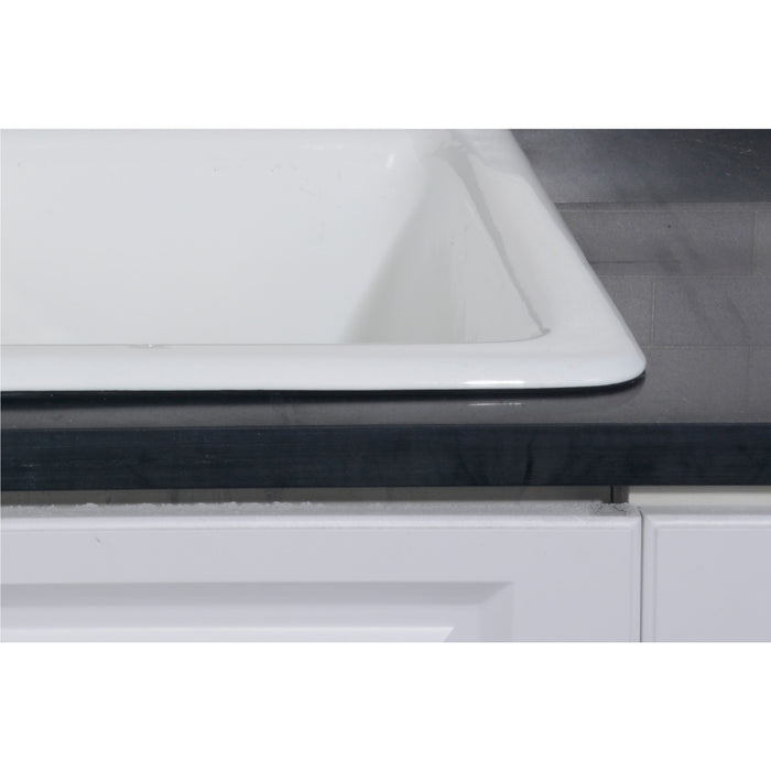 KINGSTON Brass Petra Galley GT33229D5 33-Inch Cast Iron Self