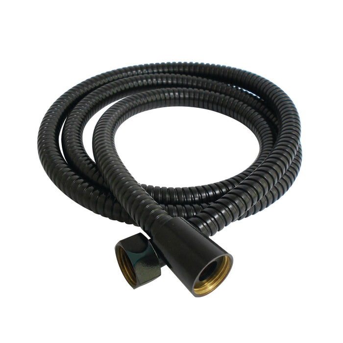 Kingston Complement H59SS0 59-Inch Stainless Steel Shower Hose, Matte Black