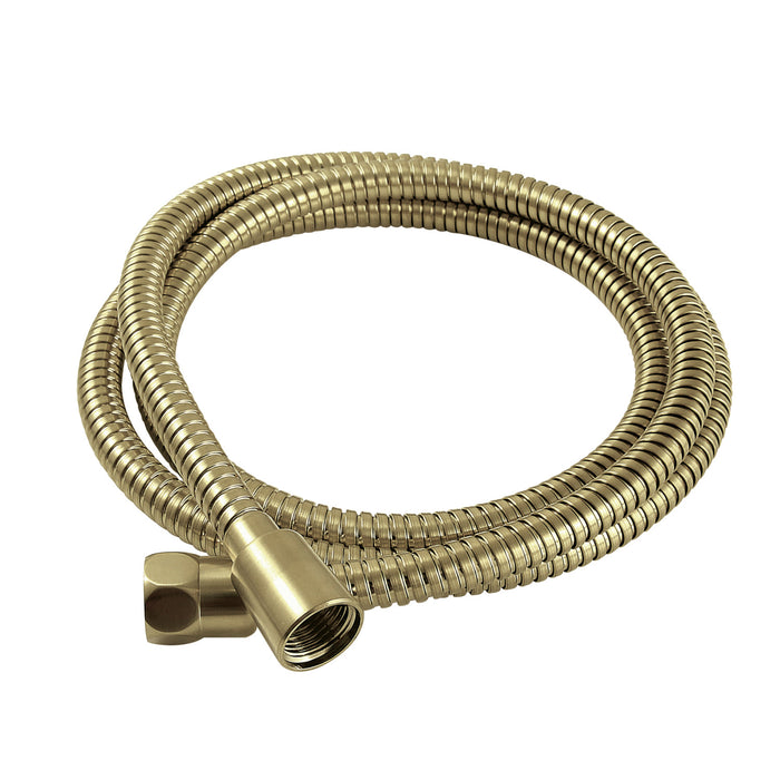 Kingston Complement H72SS7 72-Inch Stainless Steel Shower Hose, Brushed Brass