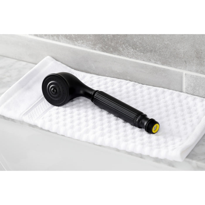 Kingston Heirloom K103A0 - Restoration Single Function Round Hand Shower, Matte Black