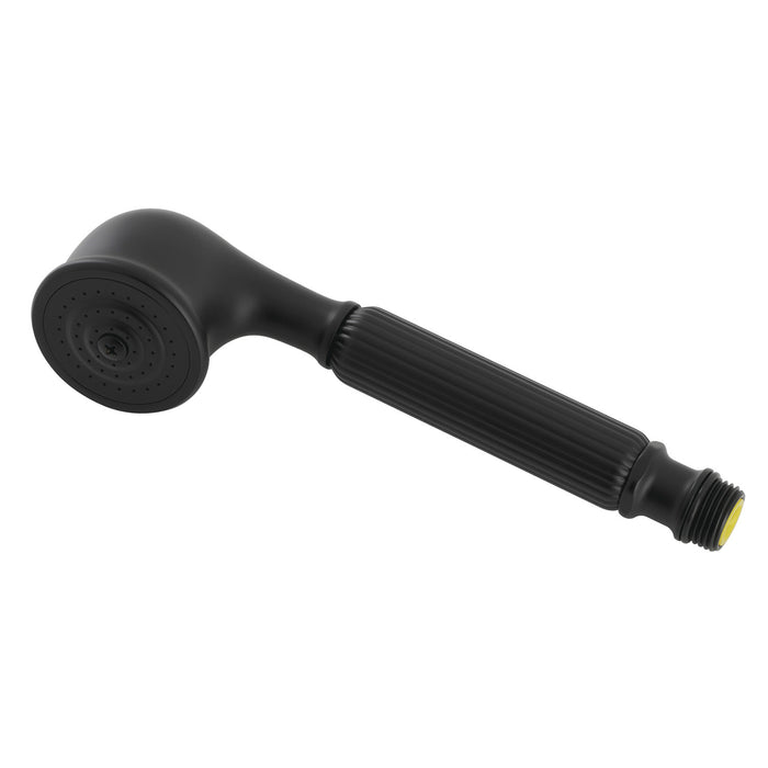 Kingston Heirloom K103A0 - Restoration Single Function Round Hand Shower, Matte Black