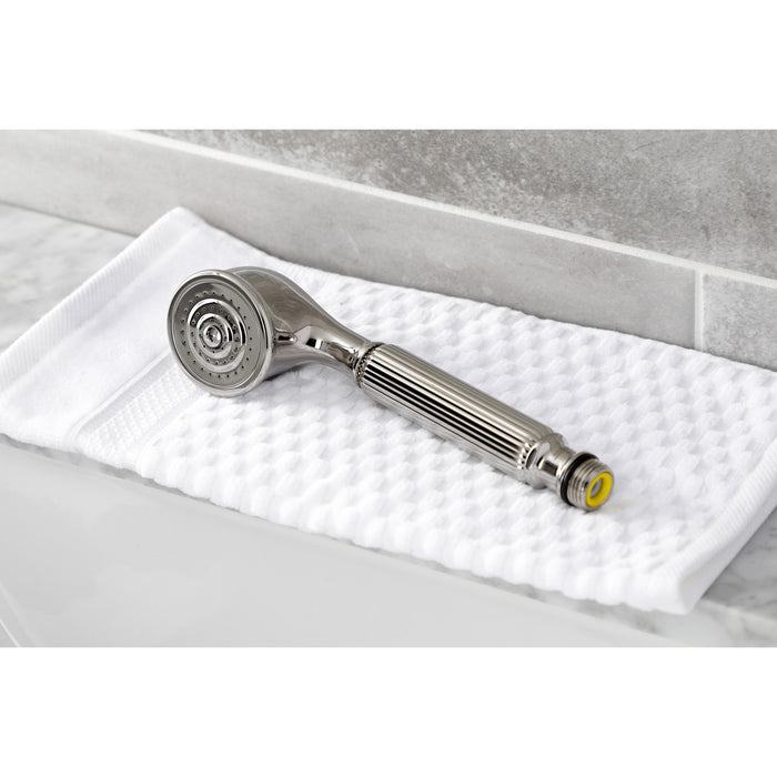 Kingston Heirloom K103A6 - Restoration Single Function Round Hand Shower, Polished Nickel