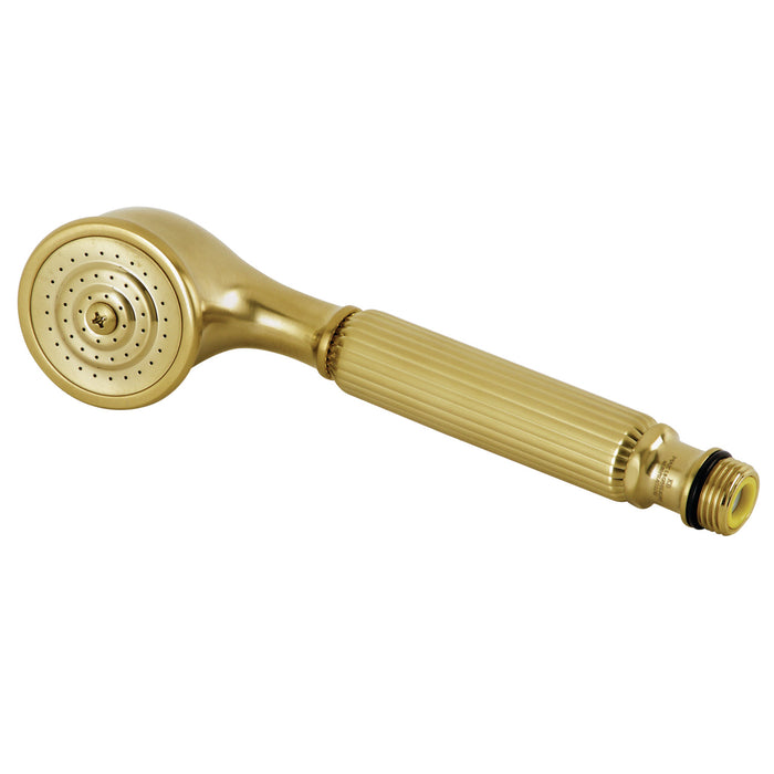 Kingston Heirloom K103A7 - Restoration Single Function Round Hand Shower, Brushed Brass