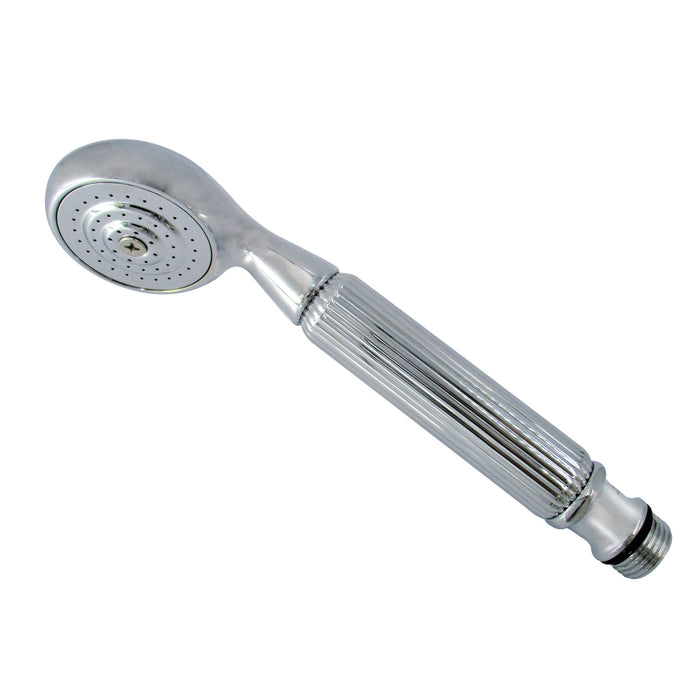 Kingston Heirloom K104A1 - Metropolitan Single Function Round Hand Shower, Polished Chrome