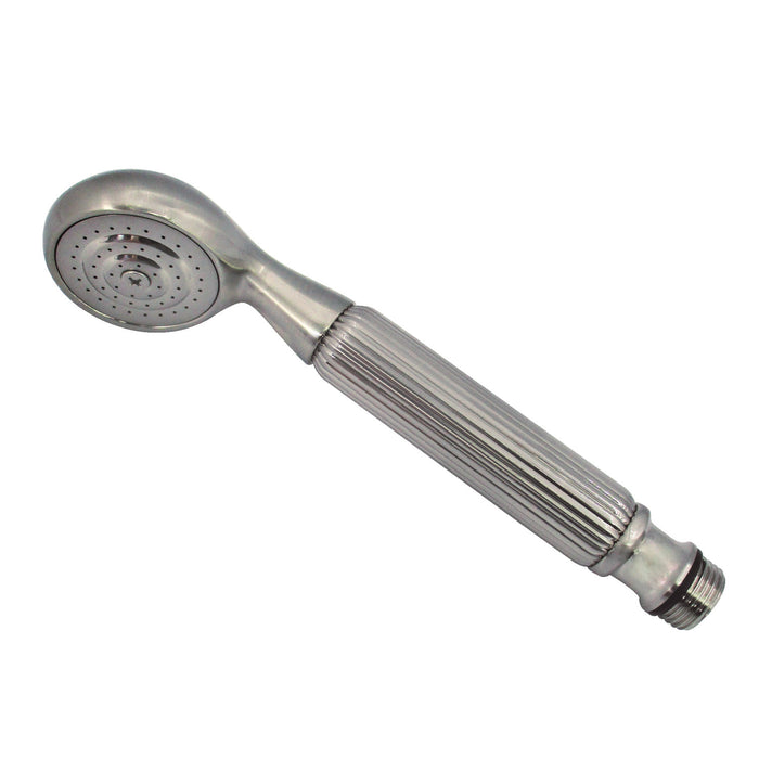 Kingston Heirloom K104A8 - Metropolitan Single Function Round Hand Shower, Brushed Nickel