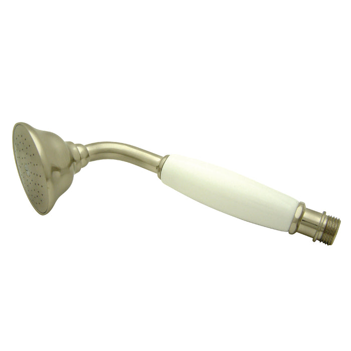 Kingston Heirloom K105A8 - Victorian Single Function Round Hand Shower, Brushed Nickel