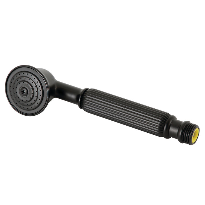 Kingston Heirloom K107A0 - Vintage Single Function Round Hand Shower, Matte Black
