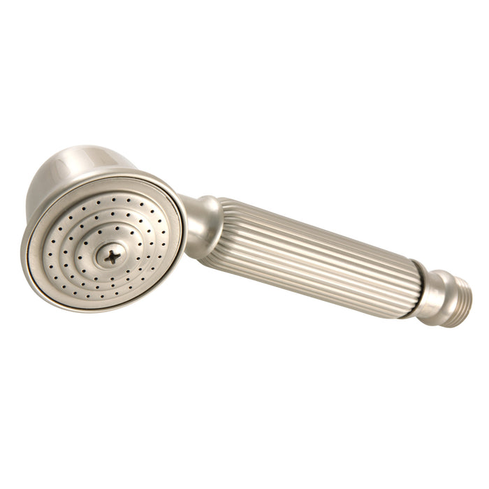 Kingston Heirloom K107A8 - Vintage Single Function Round Hand Shower, Brushed Nickel