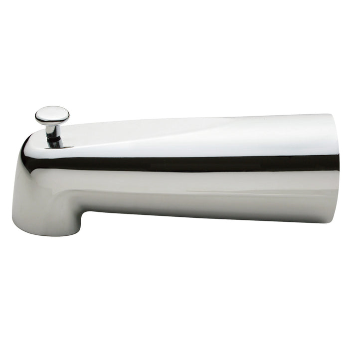 Kingston Shower Scape K1089A1 7-Inch Zinc Tub Faucet Spout with Diverter, Polished Chrome