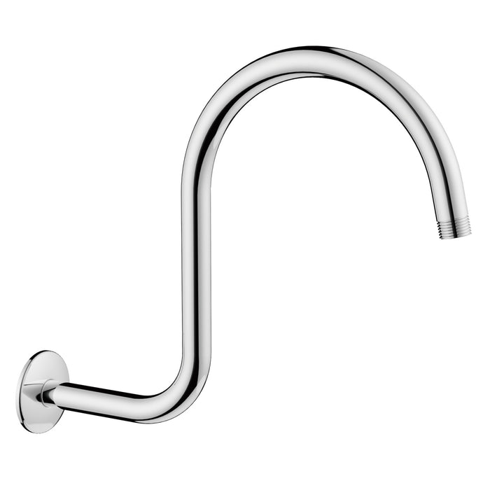Kingston Restoration K114C1 14-Inch Shower Arm with Round Flange, Polished Chrome