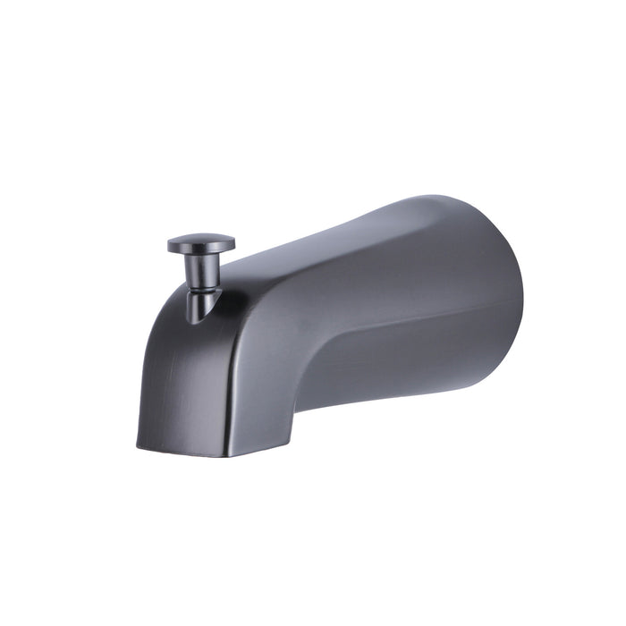 Kingston Shower Scape K1213A5 5-1/4 Inch Zinc Tub Faucet Spout with Diverter, Oil Rubbed Bronze