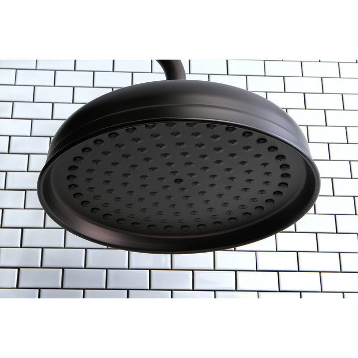 Kingston Heirloom K125A5 - Victorian 10-Inch Round Raindrop Brass Shower Head, Oil Rubbed Bronze