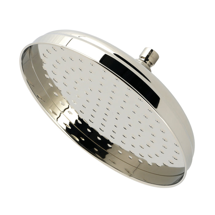 Kingston Heirloom K125A6 - Victorian 10-Inch Round Raindrop Brass Shower Head, Polished Nickel