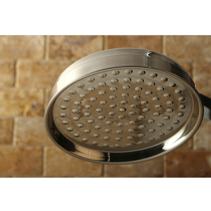 Kingston Heirloom K125A8 - Victorian 10-Inch Round Raindrop Brass Shower Head, Brushed Nickel