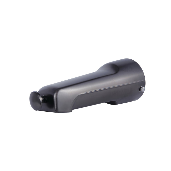 Kingston Shower Scape K1268A5 6-3/8 Inch Zinc Tub Faucet Spout with Diverter, 1/2 Inch CTS, Oil Rubbed Bronze