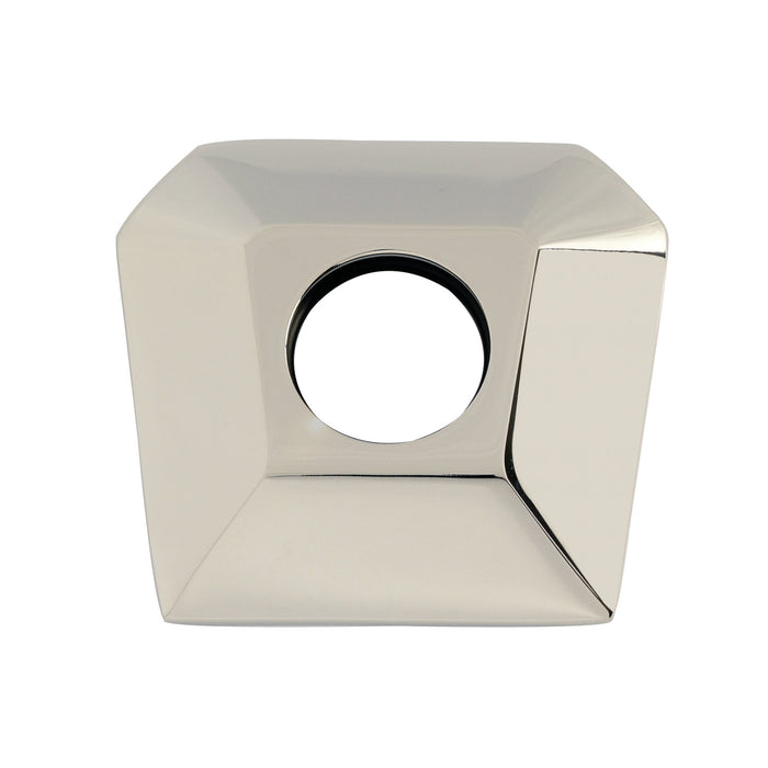 Kingston Sona K130F6SQ - Trapeze Hexagon Shower Arm Flange, Polished Nickel