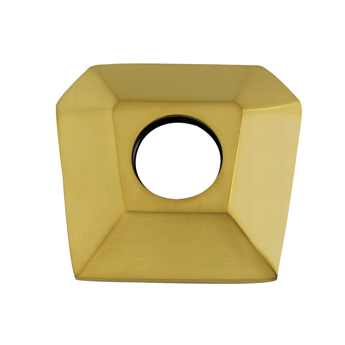 Kingston Sona K130F7SQ - Trapeze Hexagon Shower Arm Flange, Brushed Brass