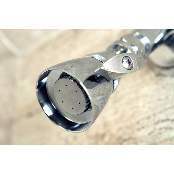 Kingston Tulare K131A1 - Made To Match 1-3/4 Inch Round Adjustable Jet Spray Brass Shower Head, Polished Chrome