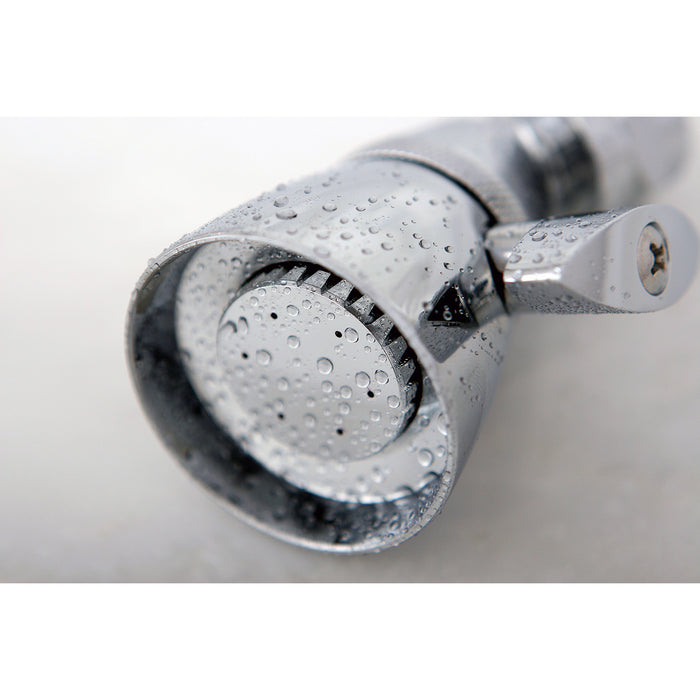Kingston Tulare K131A1 - Made To Match 1-3/4 Inch Round Adjustable Jet Spray Brass Shower Head, Polished Chrome