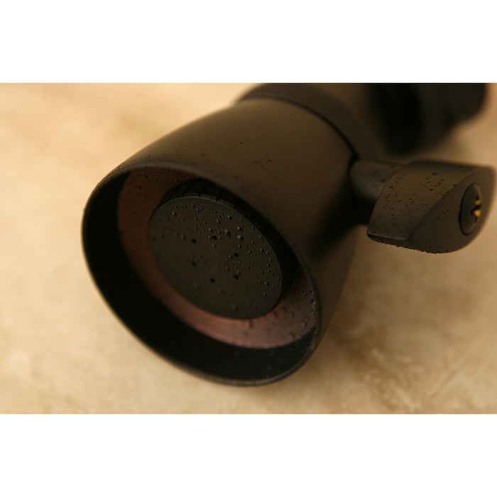 Kingston Tulare K131A5 - Made To Match 1-3/4 Inch Round Adjustable Jet Spray Brass Shower Head, Oil Rubbed Bronze