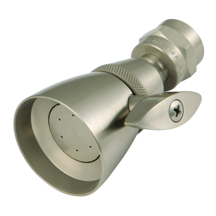 Kingston Tulare K131A8 - Made To Match 1-3/4 Inch Round Adjustable Jet Spray Brass Shower Head, Brushed Nickel