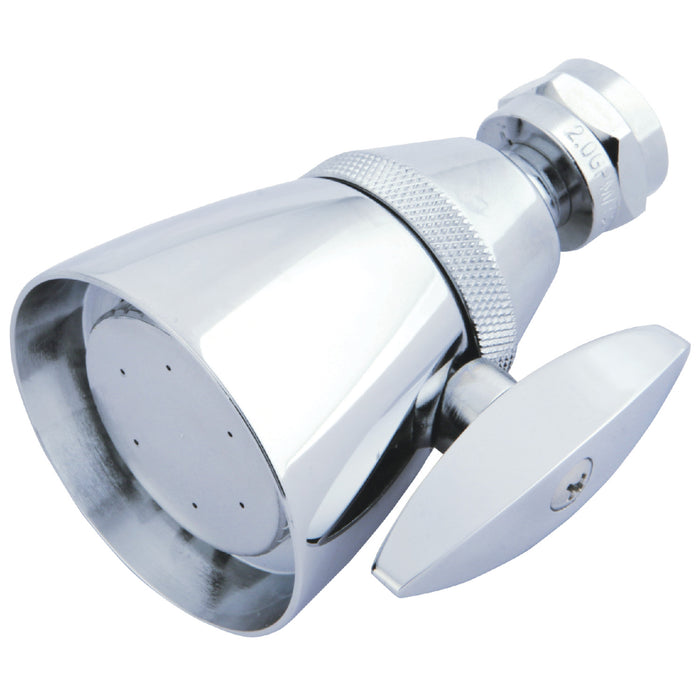 Kingston Tulare K132A1 - Made To Match 2-1/4-Inch Round Adjustable Jet Spray Brass Shower Head, Polished Chrome