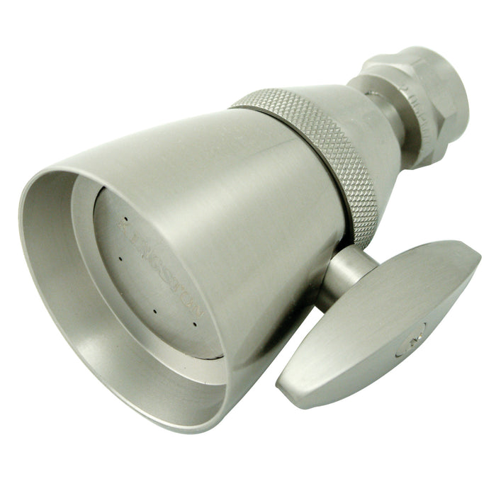 Kingston Tulare K132A8 - Made To Match 2-1/4-Inch Round Adjustable Jet Spray Brass Shower Head, Brushed Nickel
