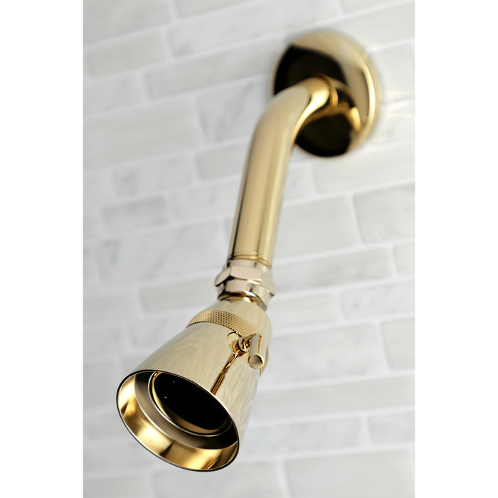 Kingston Tulare K133A2 - Made To Match 2-1/4 Inch Round Jet Spray Brass Shower Head, Polished Brass