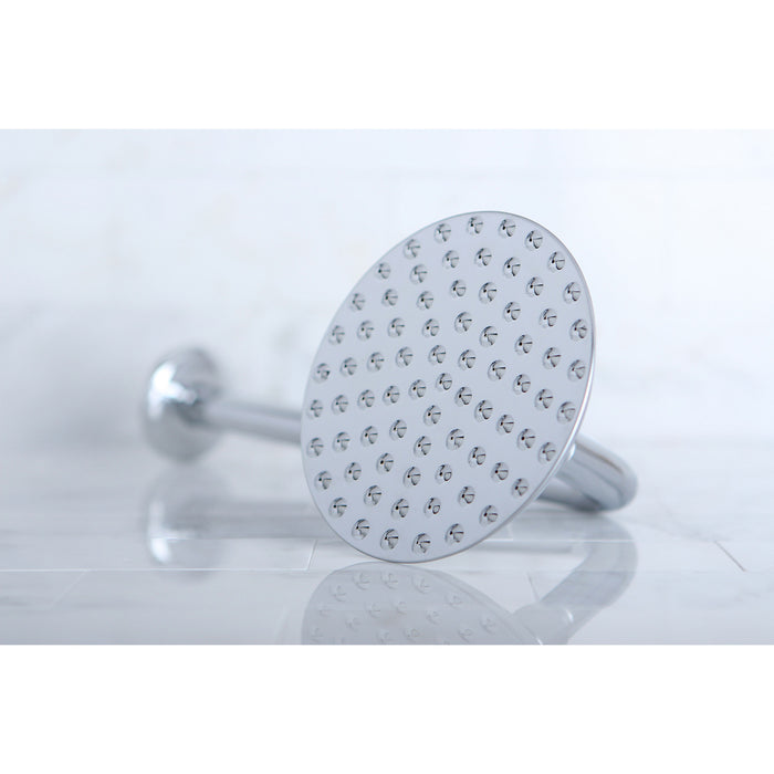 Kingston Heirloom K135A1CK - Victorian 5-1/4-Inch Round Raindrop Brass Shower Head with 12-Inch Shower Arm, Polished Chrome