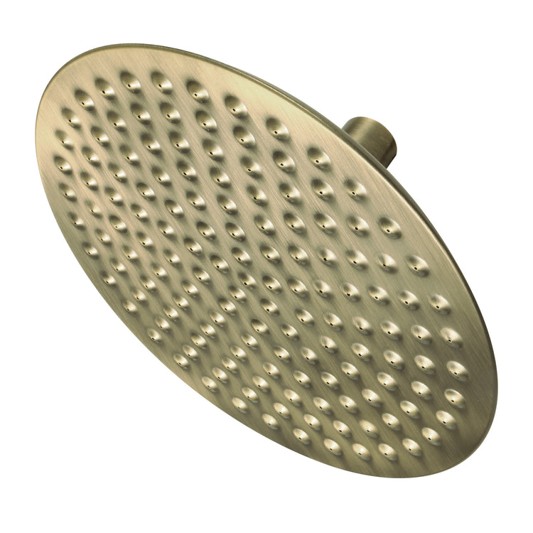 10 Inch Diameter Brass Rain Drop Shower Head - Polished Brass - View #6