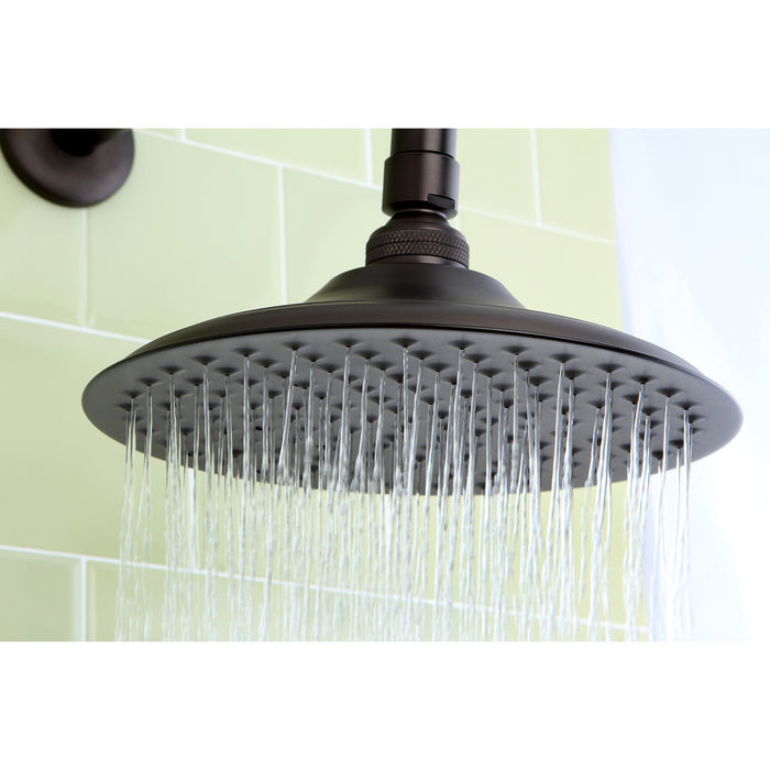 Kingston Heirloom K136A5 - Victorian 7-3/4 Inch Round Raindrop Brass Shower Head, Oil Rubbed Bronze