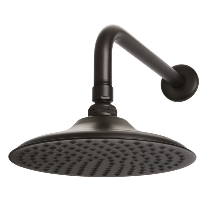 Shower Scape K136A5CK 7-3/4 Inch Brass Shower Head with 12-Inch Shower Arm, Oil Rubbed Bronze