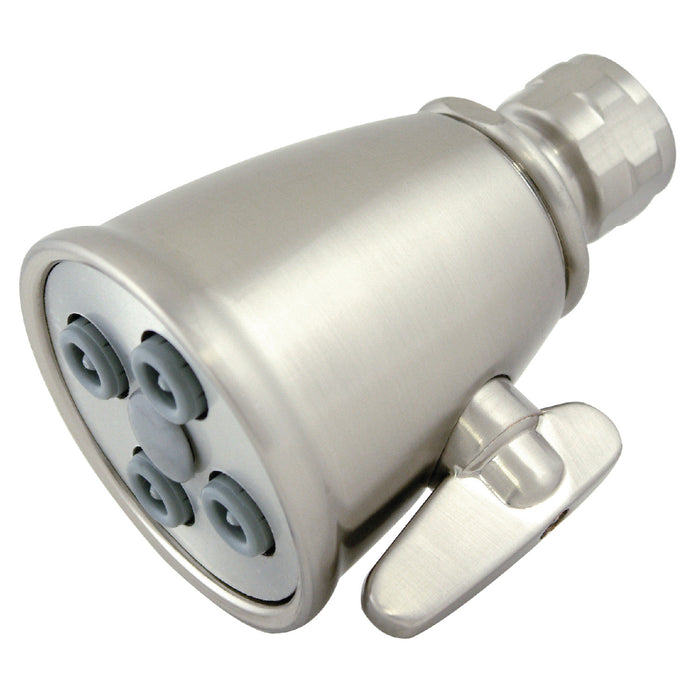 Kingston Heirloom K137A8 - Victorian 2-5/16-Inch Round Adjustable Jet Spray Brass Shower Head, Brushed Nickel