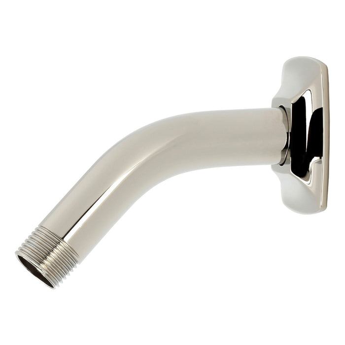 Kingston Gehry K150AK16 Shower Arm with Square Flange, Polished Nickel