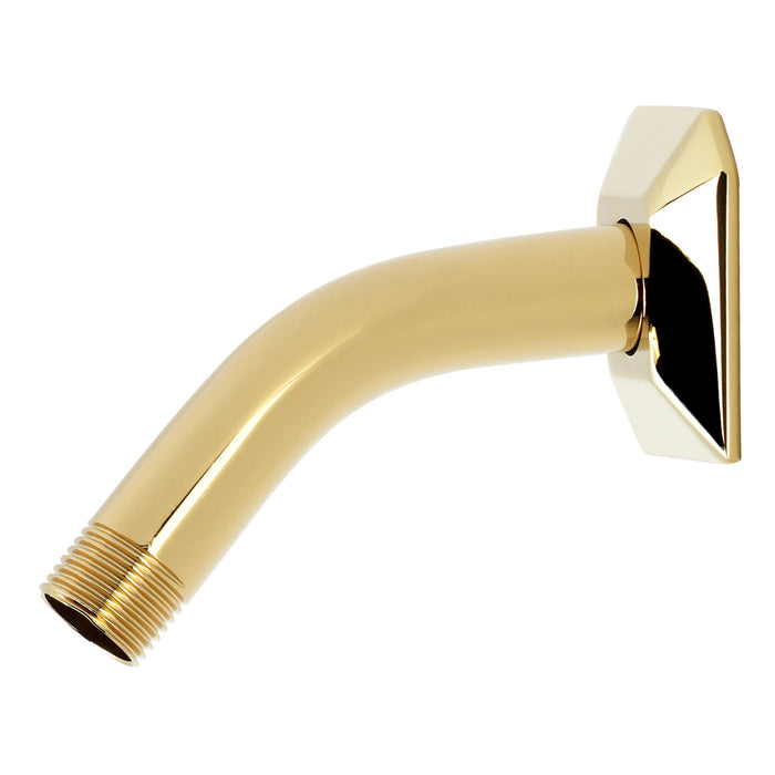 Kingston Trapeze K150AK22 Shower Arm with Hexagon Flange, Polished Brass