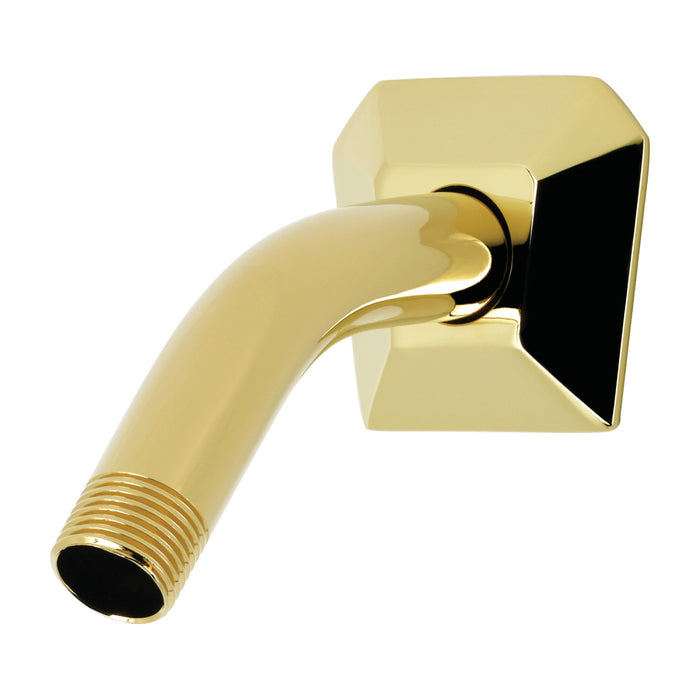 Kingston Trapeze K150AK22 Shower Arm with Hexagon Flange, Polished Brass