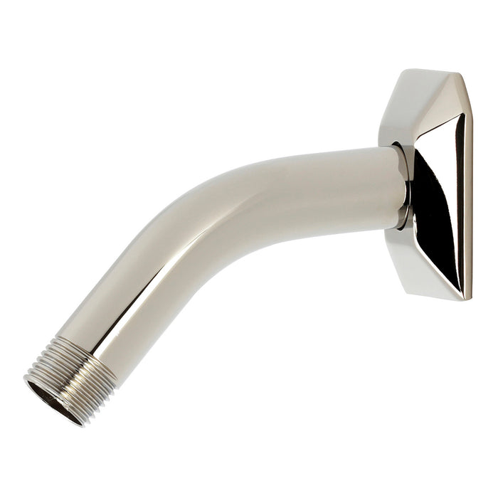 Kingston Trapeze K150AK26 Shower Arm with Hexagon Flange, Polished Nickel